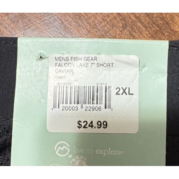 NWT Magellan Men’s Fish Gear Falcon Lake Black UPF30 size 2 XL - Picture 6 of 7